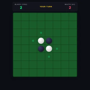 Play Reversi - Free Online Strategy Game